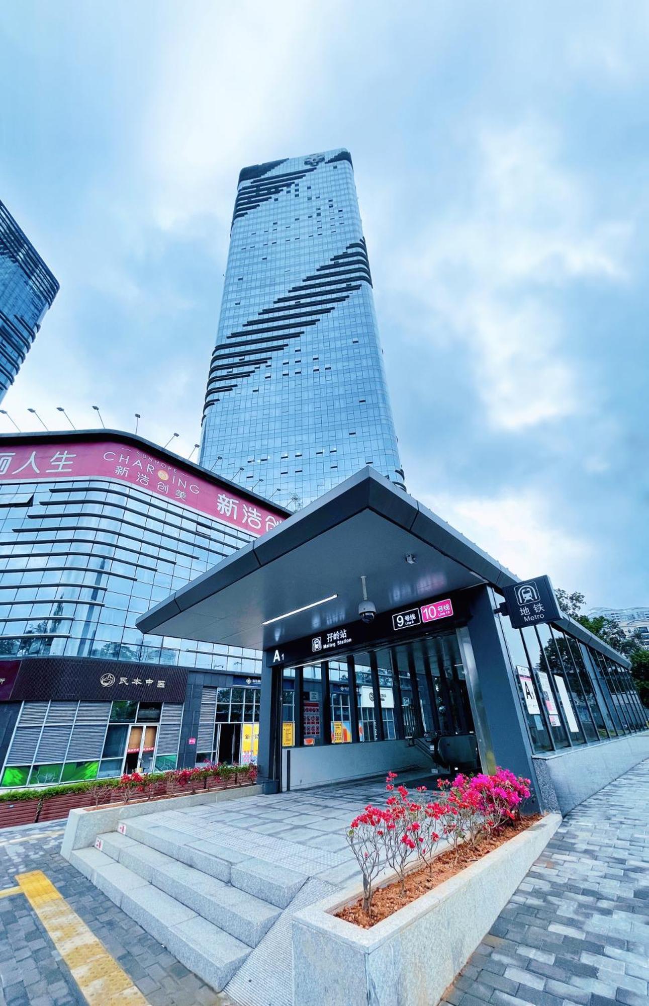 Golden Central Hotel Serviced Residence-Xin Hao E Du Shénzhen Exterior foto