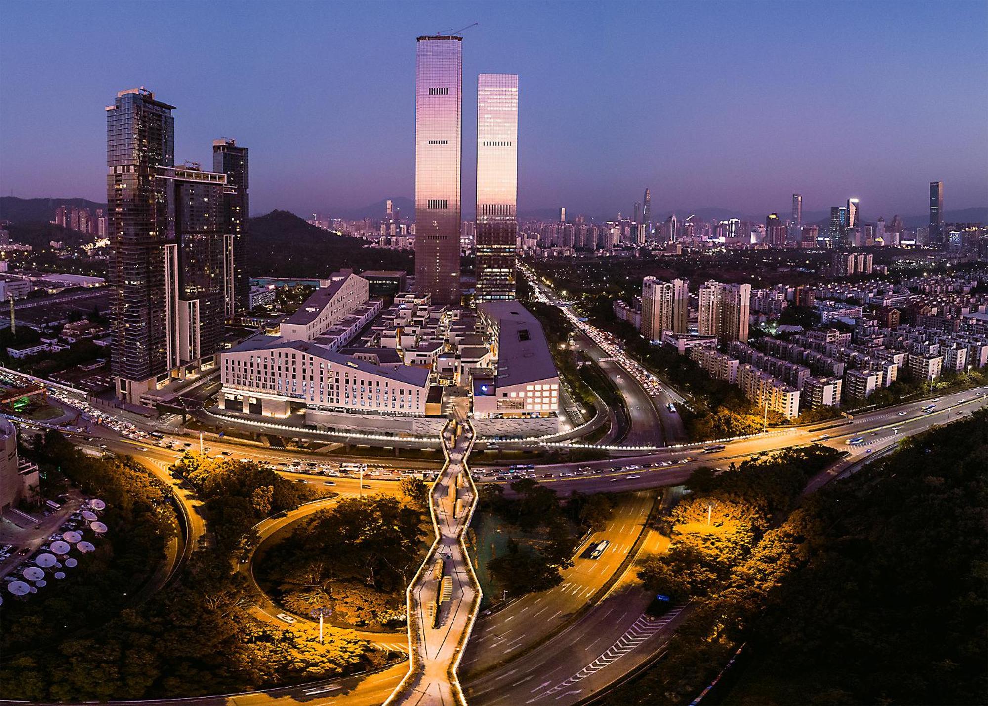 Golden Central Hotel Serviced Residence-Xin Hao E Du Shénzhen Exterior foto