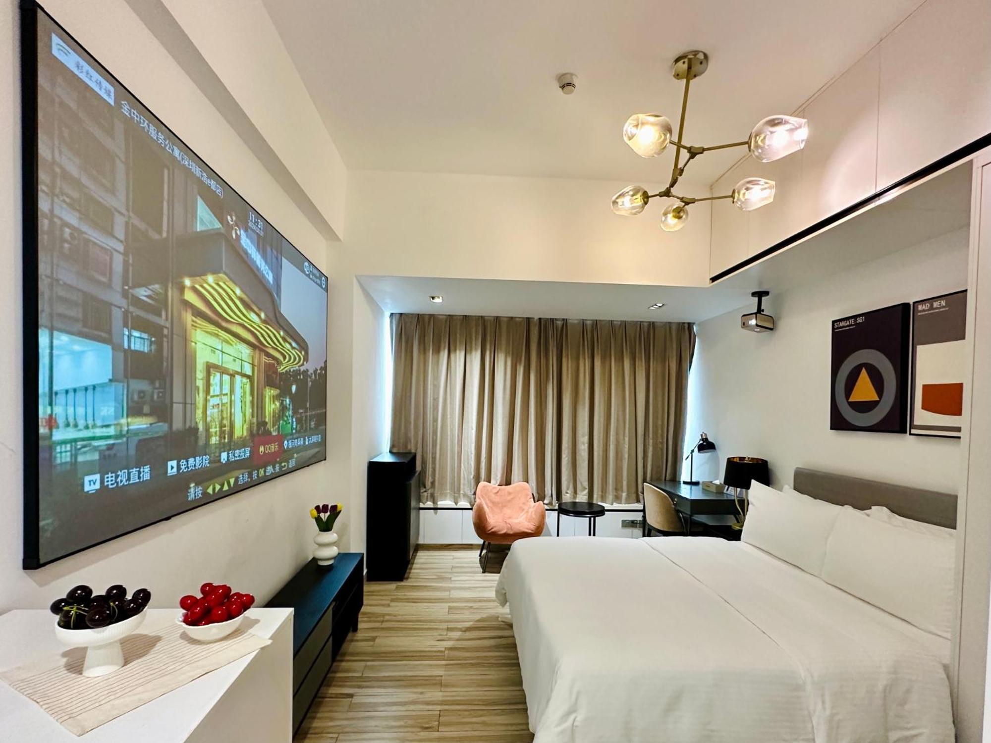 Golden Central Hotel Serviced Residence-Xin Hao E Du Shénzhen Exterior foto