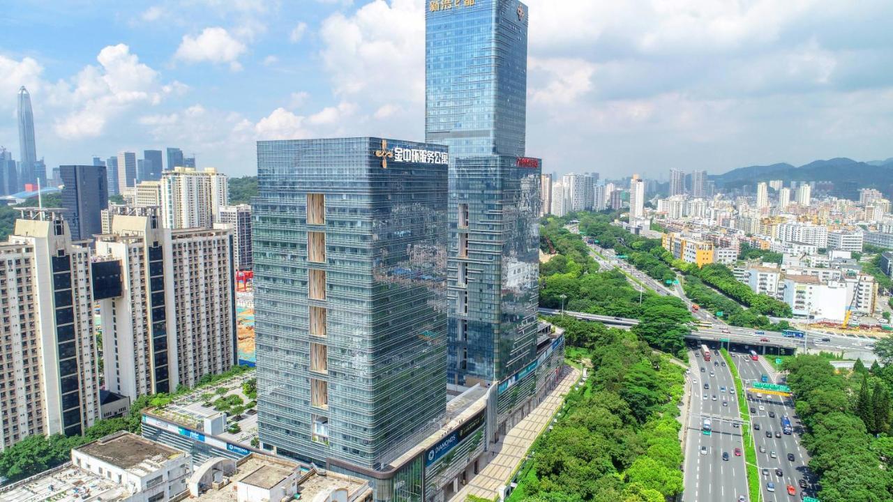 深圳金中环服务公寓-深业上城店 Golden Central Serviced Residence Shenzhen-Upperhills Exterior foto