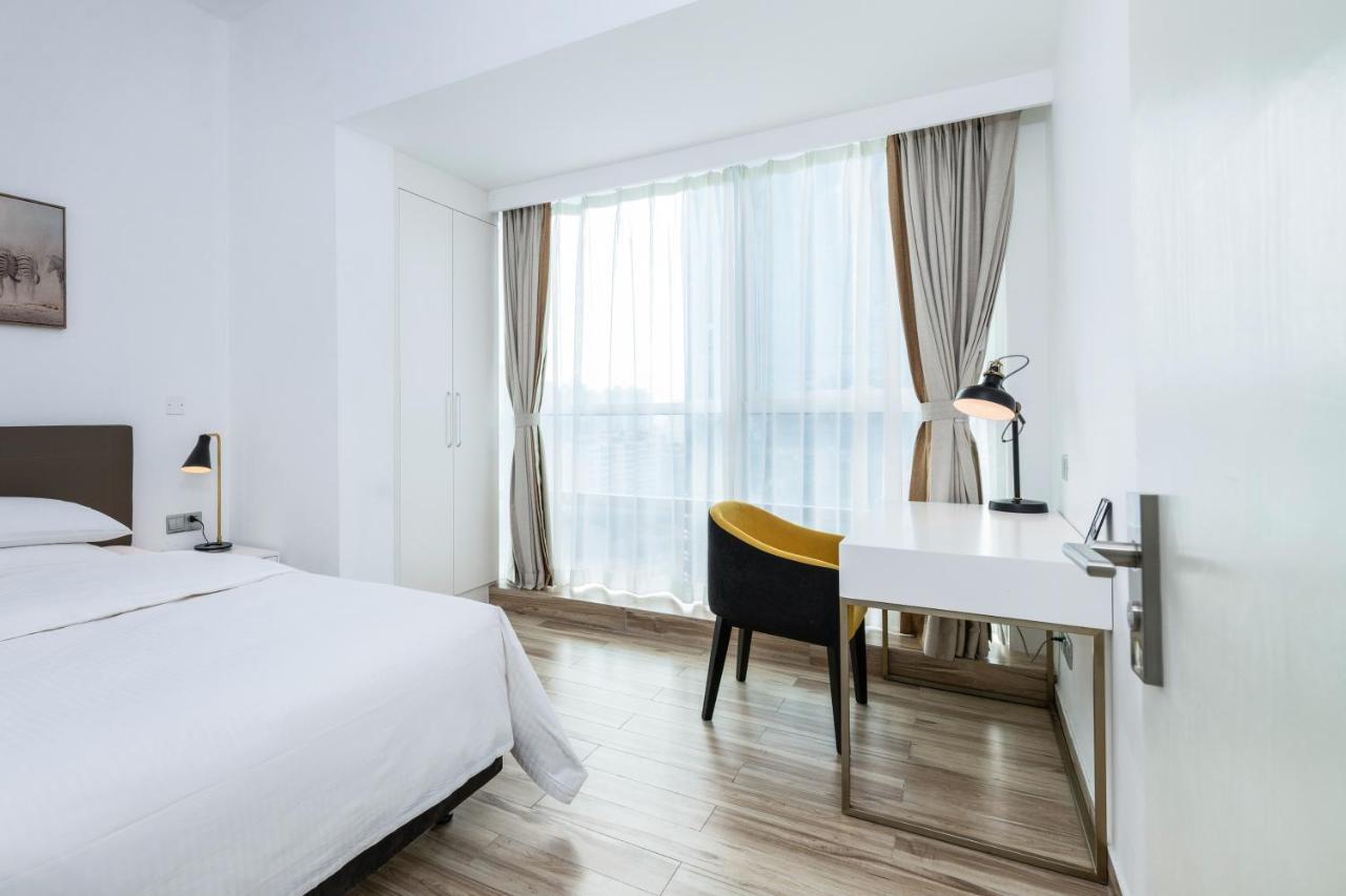 Golden Central Hotel Serviced Residence-Xin Hao E Du Shénzhen Exterior foto